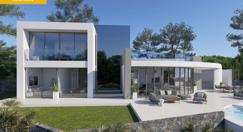 Modern luxury villa with sea views for sale in Javea | Balcony to the Sea